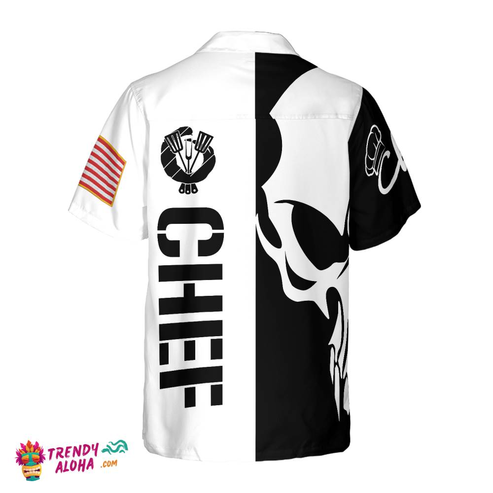Skull Chef 2 Hawaiian Shirt