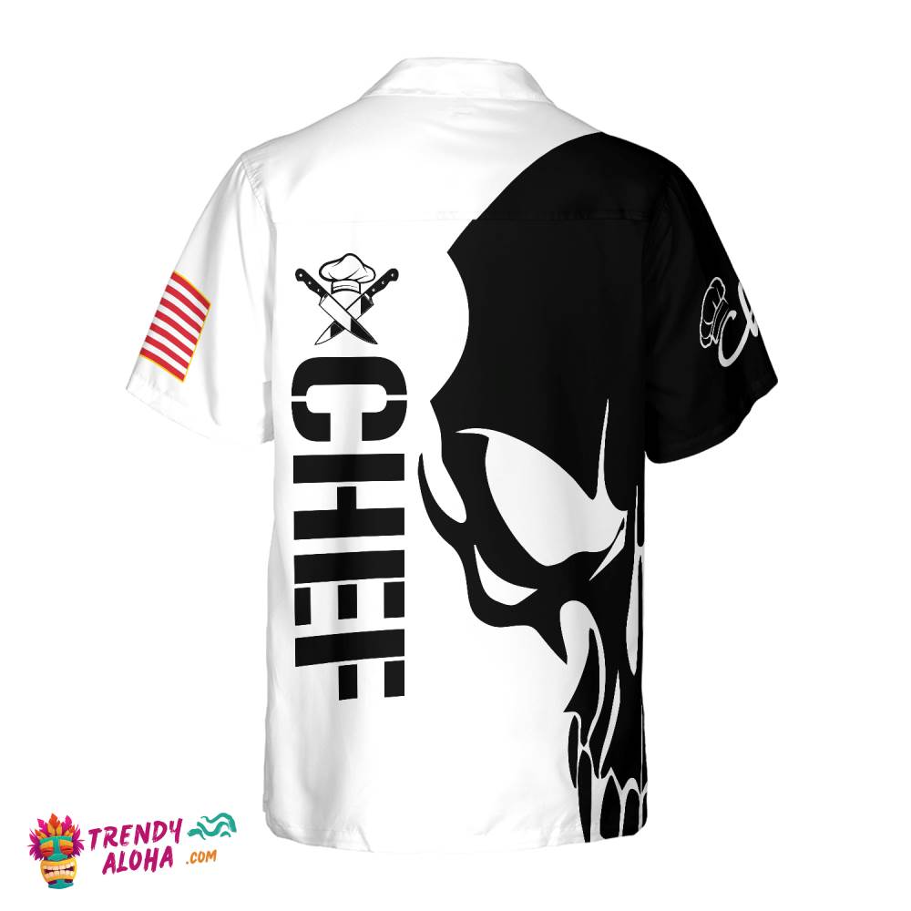 Skull Chef Hawaiian Shirt