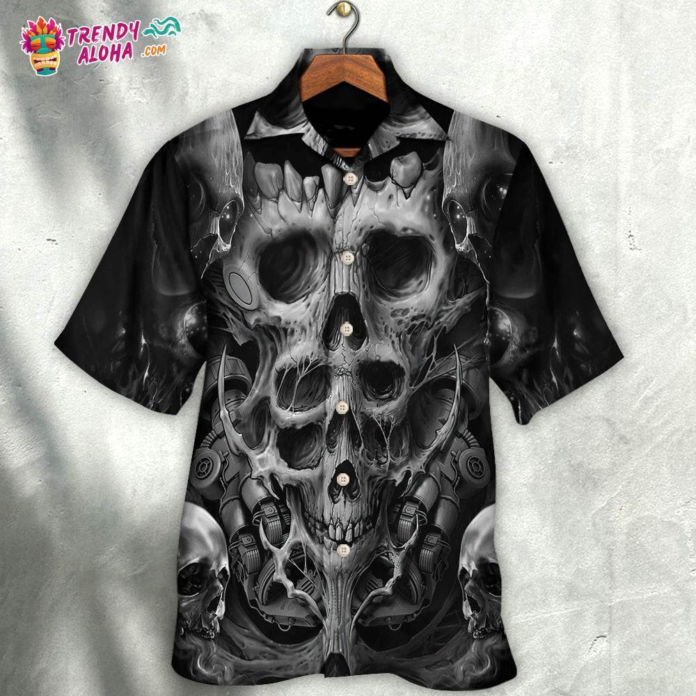 Skull Dark Inner Demons Hawaiian Shirt – Trendy Aloha