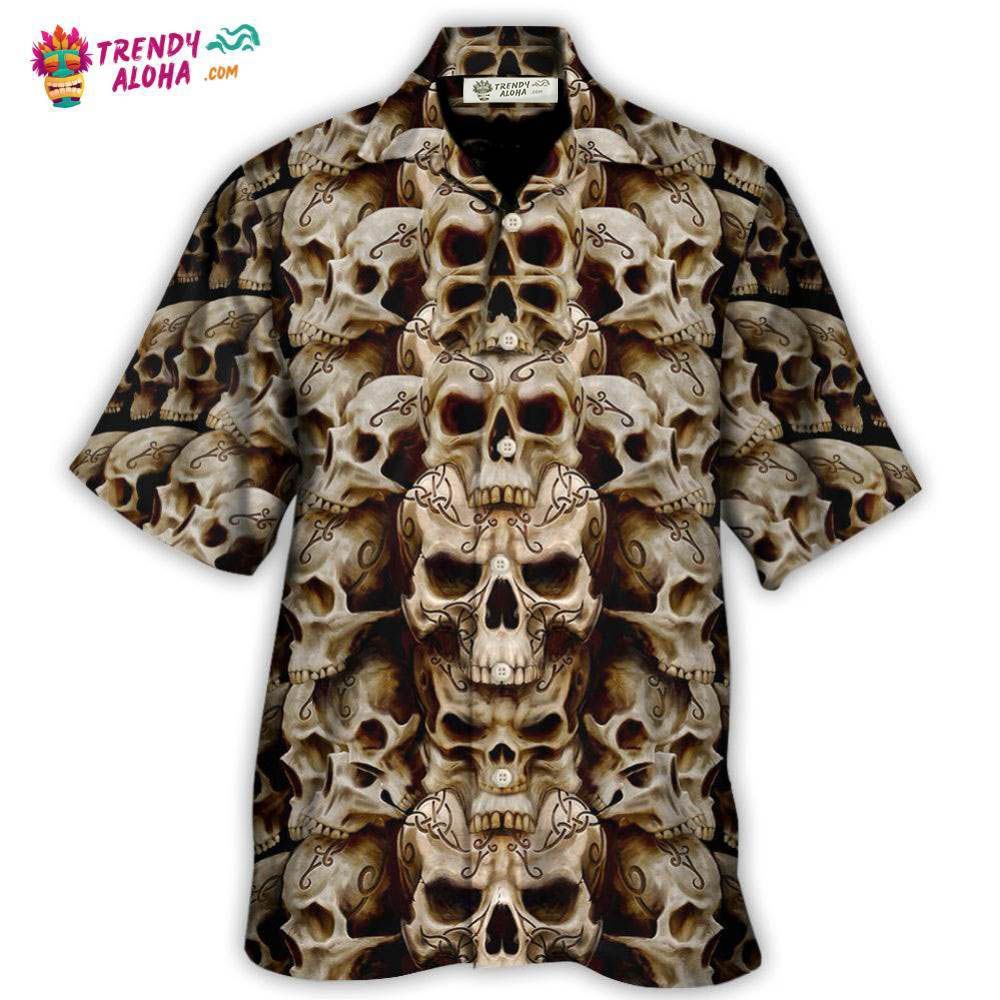 Skull Dark Inside Everyone Hawaiian Shirt – Trendy Aloha Skull Dark Inside Everyone Hawaiian Shirt – Trendy Aloha