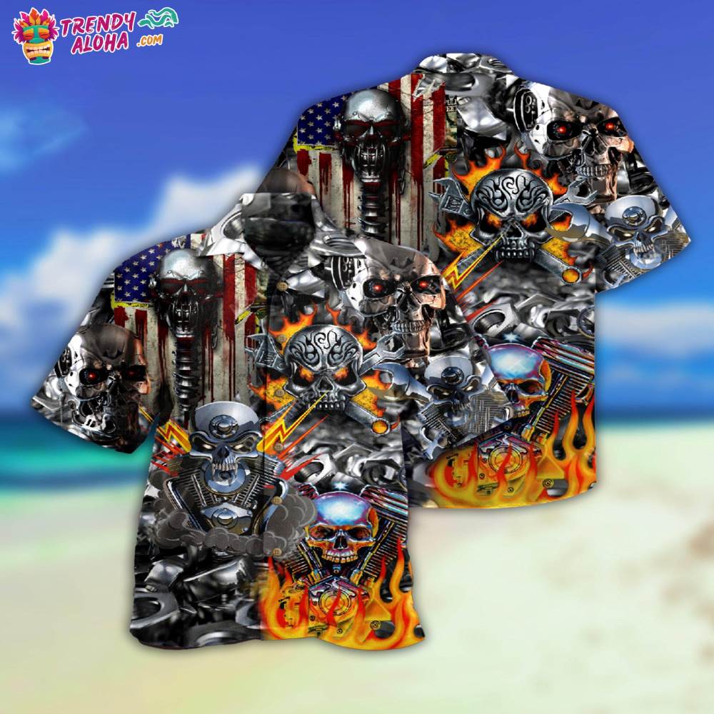 Skull Don’T Fix Me Skull Hawaiian Shirt – Trendy Aloha