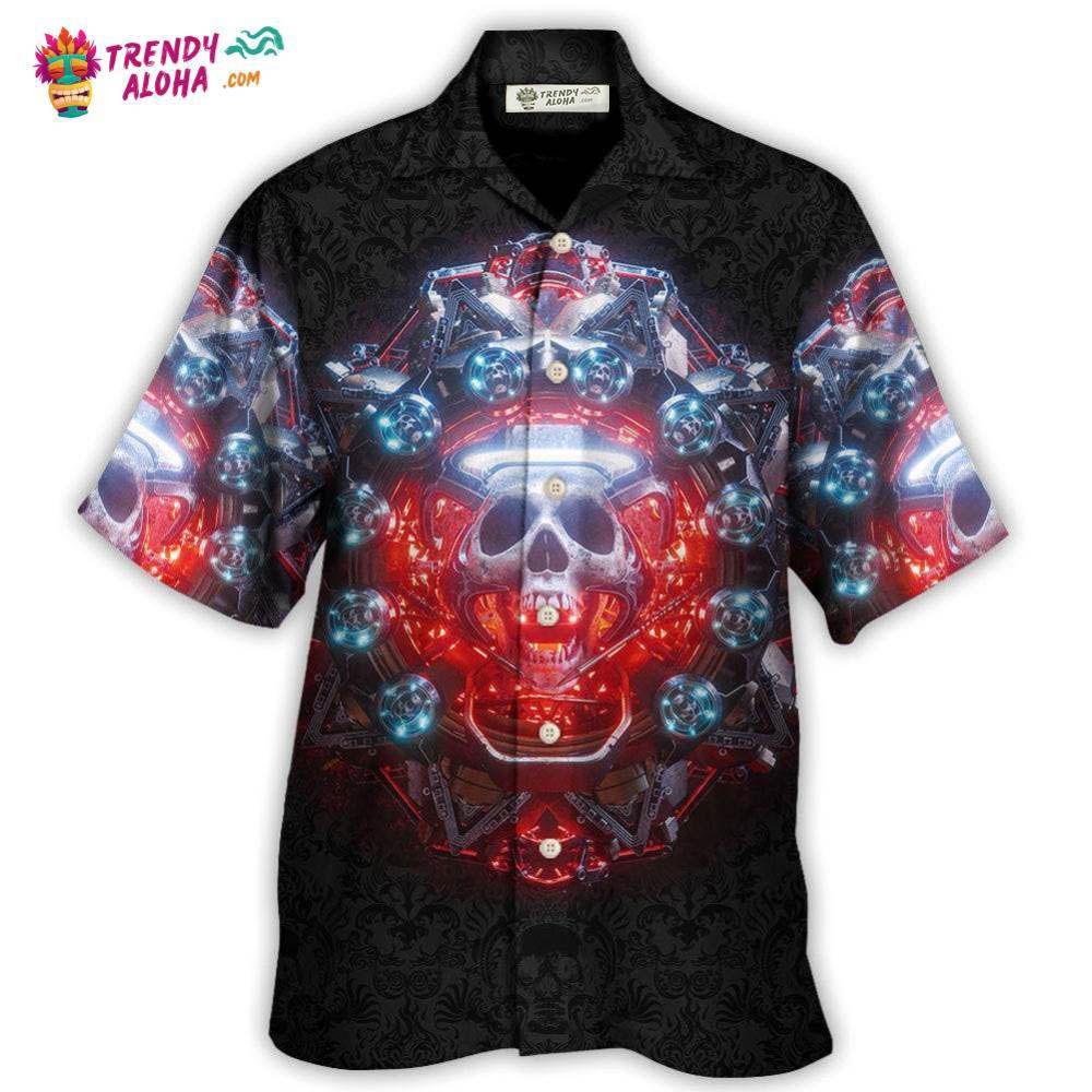 Skull Electric Dream Or Die Hawaiian Shirt – Trendy Aloha Skull Electric Dream Or Die Hawaiian Shirt – Trendy Aloha