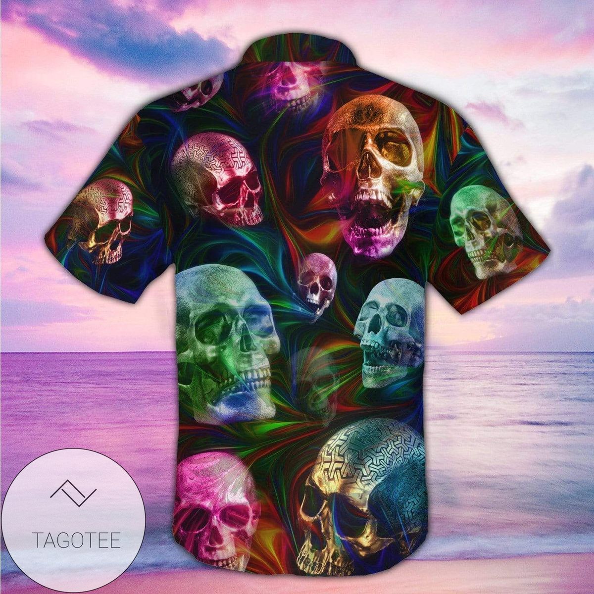 Skull Fantasy Theme Elegance Hawaiian Shirt Discover Cool Collection