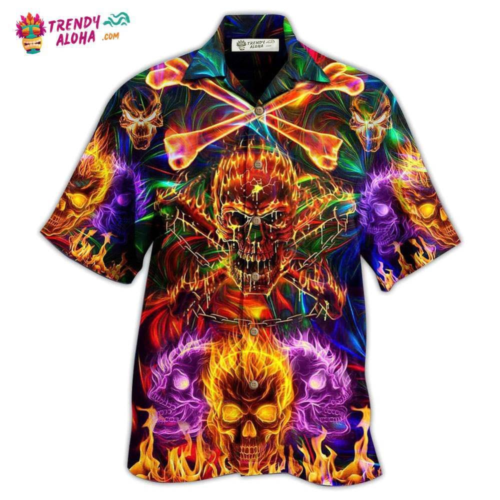Skull Fire Angry Hawaiian Shirt – Trendy Aloha Skull Fire Angry Hawaiian Shirt – Trendy Aloha