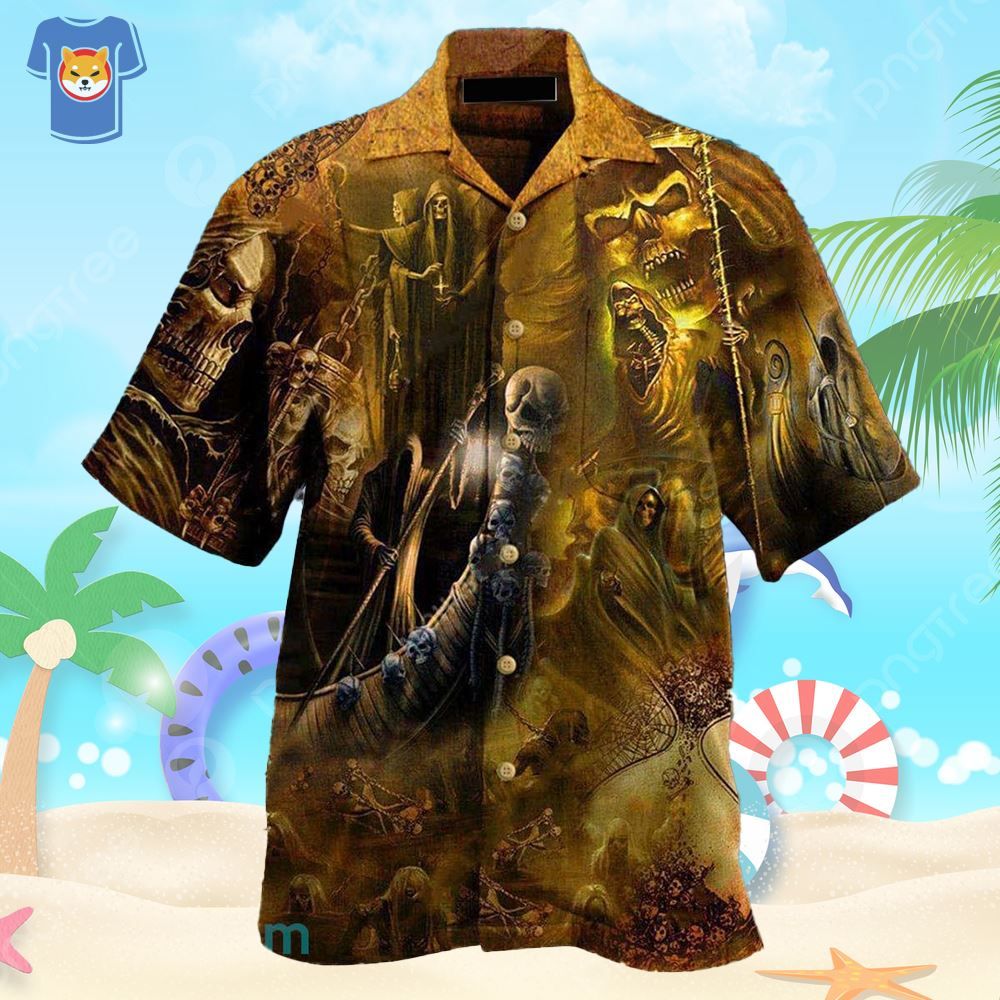 Skull Go To Hell Skull Hawaiian Shirt For Men And Women Skull Go To Hell Skull Hawaiian Shirt For Men And Women