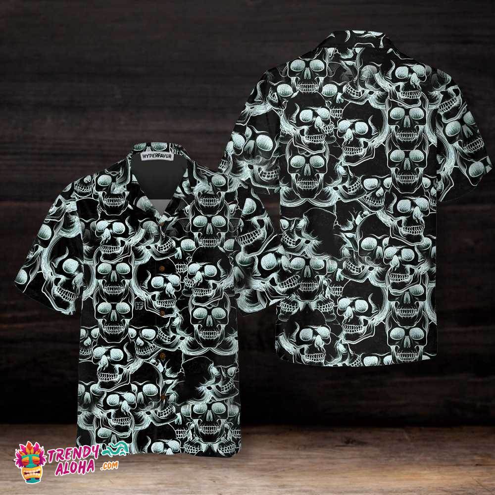 Skull Head Drawing Pattern Hawaiian Shirt, Skull Art Shirt, Best Skull Shirt For Men And Women Skull Head Drawing Pattern Hawaiian Shirt, Skull Art Shirt, Best Skull Shirt For Men And Women