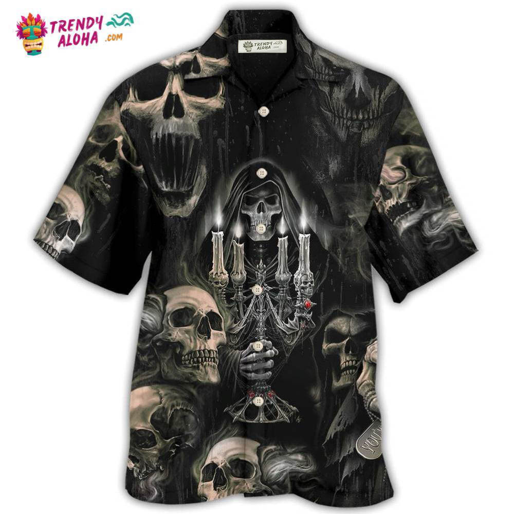 Skull Horror Skull Movies Hawaiian Shirt – Trendy Aloha