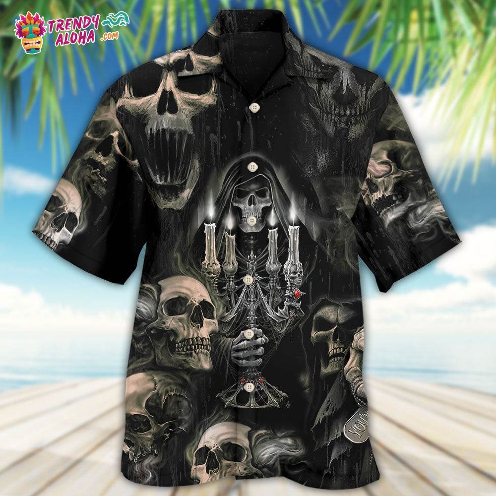 Skull Horror Skull Movies Hawaiian Shirt – Trendy Aloha