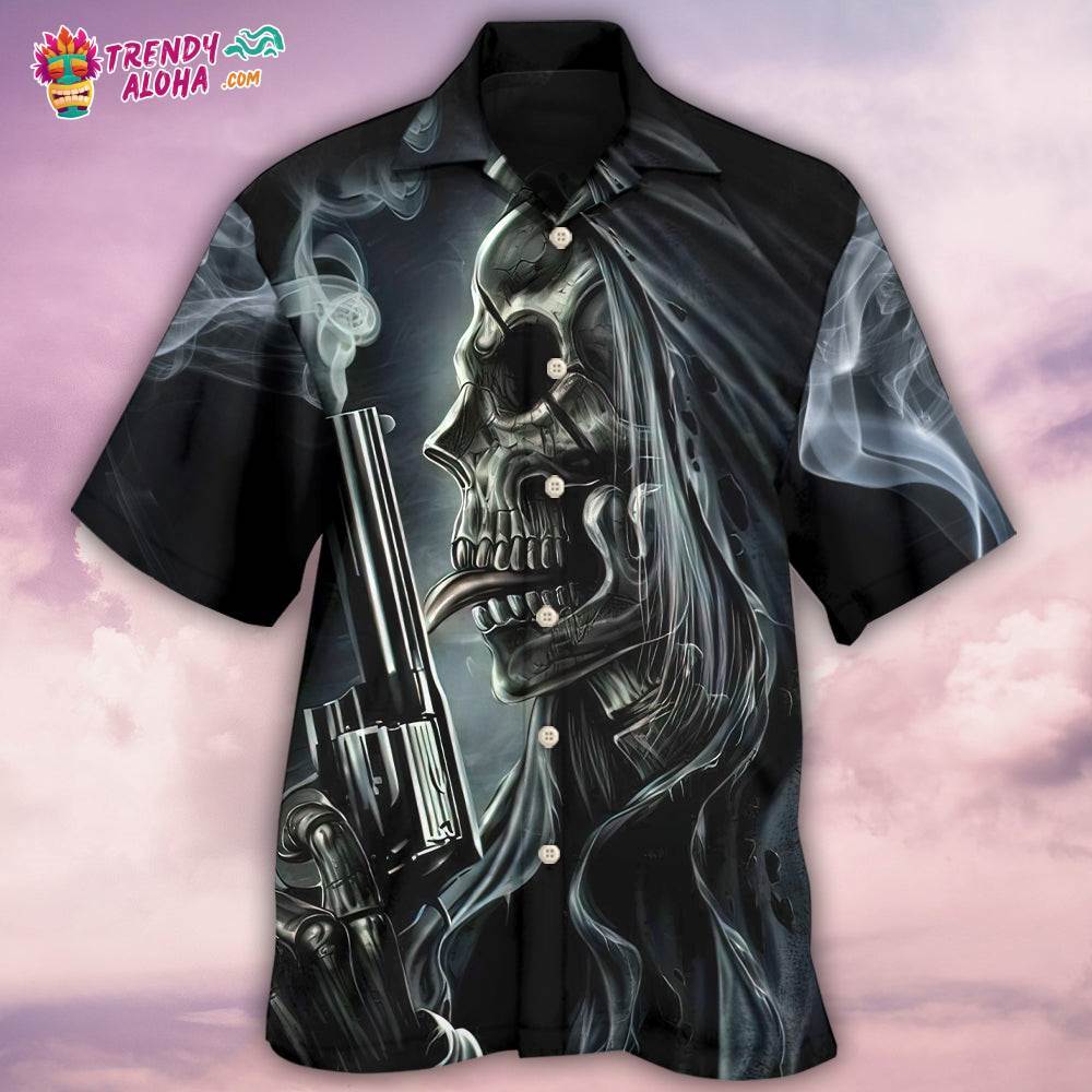 Skull I’Ll Put You In The Trunk Hawaiian Shirt – Trendy Aloha