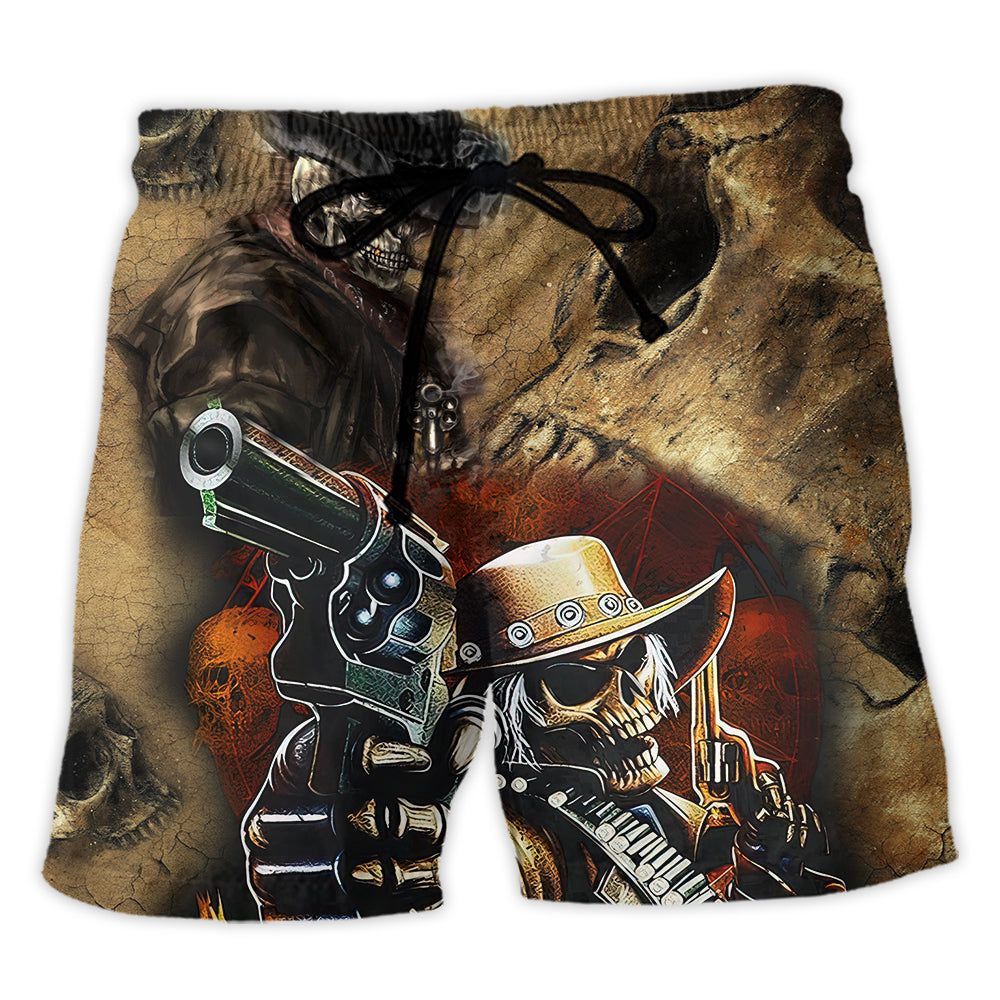 Skull I’m A Grumpy Old Man Trendy Aloha Hawaiian Beach Shorts Skull I’m A Grumpy Old Man Trendy Aloha Hawaiian Beach Shorts