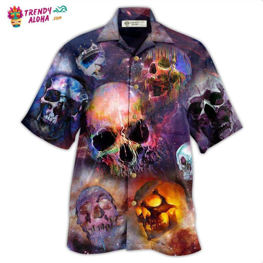 Skull Life Is Short Don’T Turn Into Skull Hawaiian Shirt – Trendy Aloha Skull Life Is Short Don’T Turn Into Skull Hawaiian Shirt – Trendy Aloha