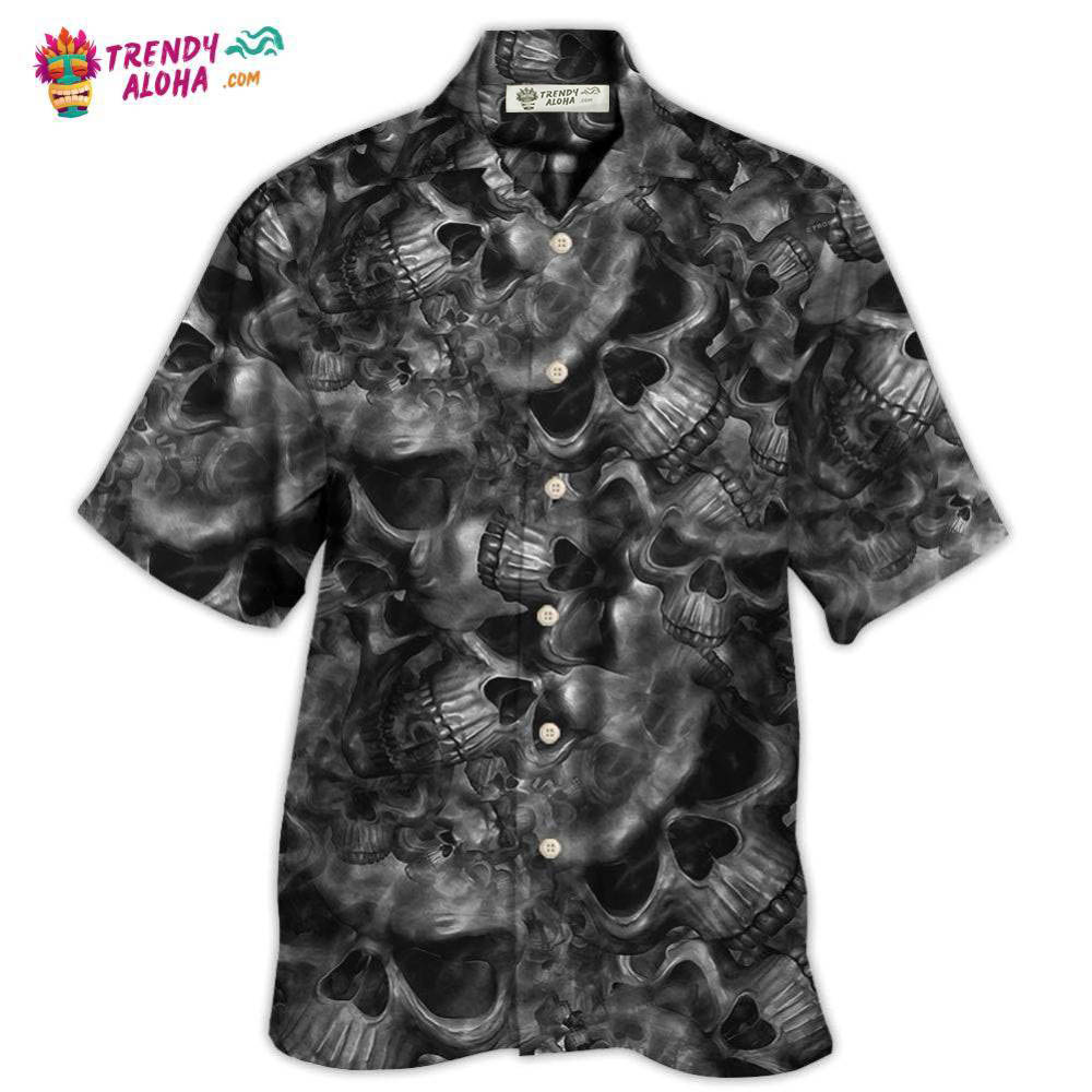 Skull Life’S True Face Is The Skull Hawaiian Shirt – Trendy Aloha Skull Life’S True Face Is The Skull Hawaiian Shirt – Trendy Aloha