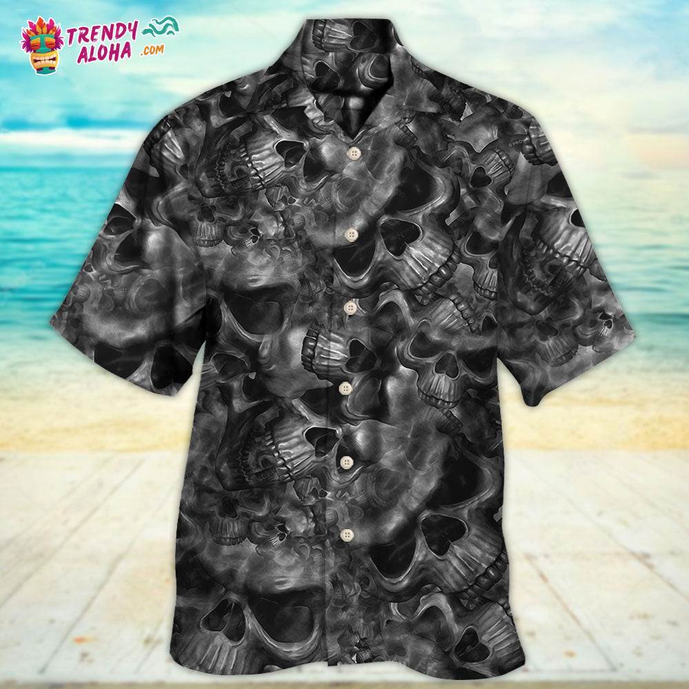 Skull Life’S True Face Is The Skull Hawaiian Shirt – Trendy Aloha