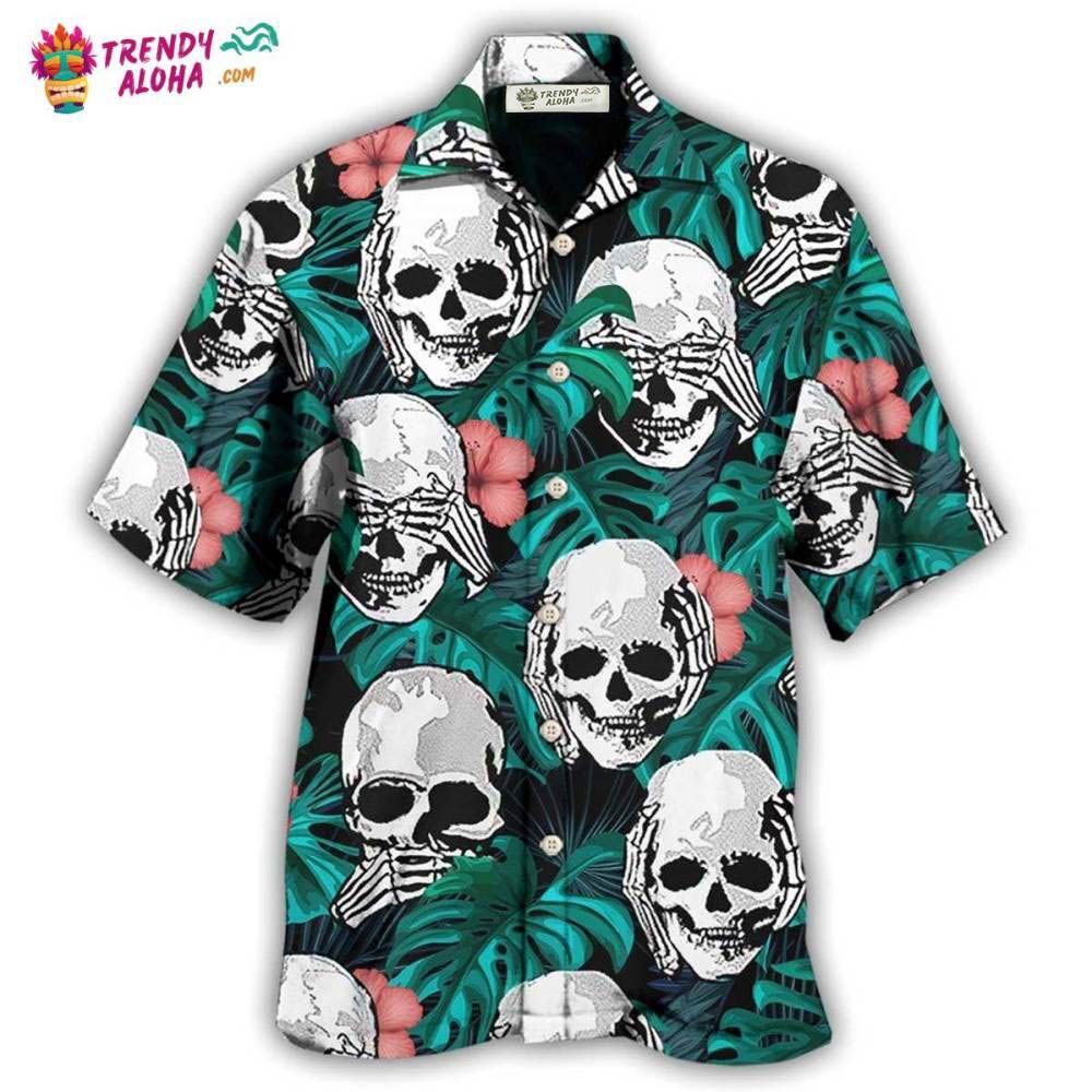 Skull Love Beautiful Life Hawaiian Shirt – Trendy Aloha