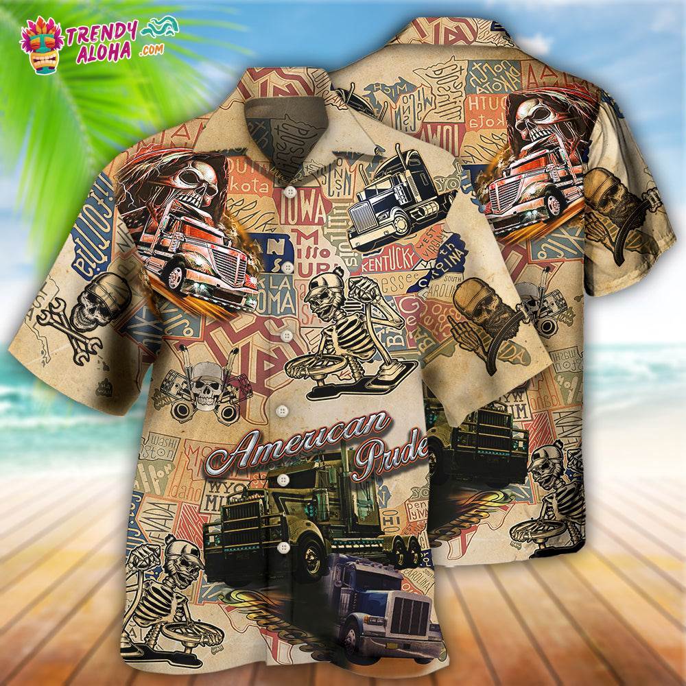 Skull Love Life Cool Hawaiian Shirt – Trendy Aloha