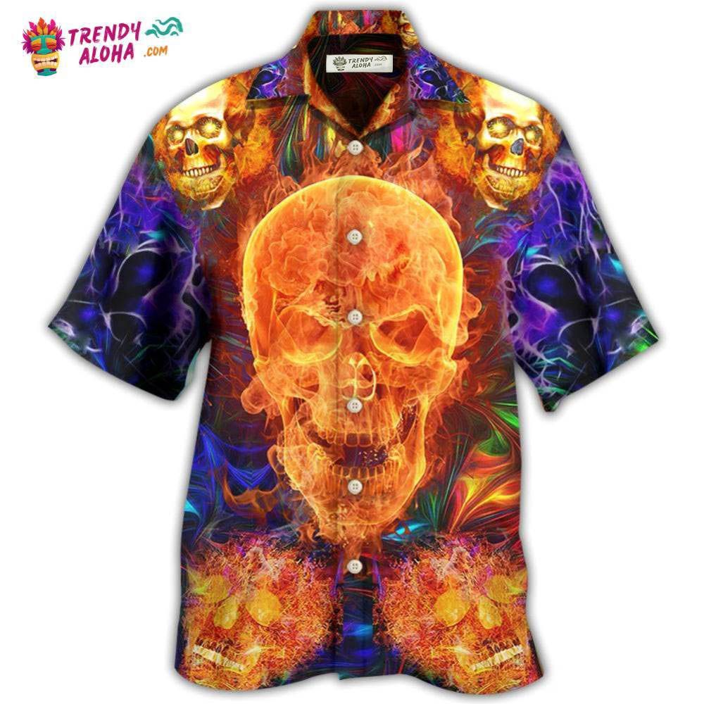 Skull Love Life We Love Hawaiian Shirt – Trendy Aloha