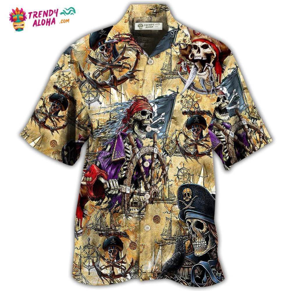 Skull Pirate Amazing Cool Hawaiian Shirt – Trendy Aloha Skull Pirate Amazing Cool Hawaiian Shirt – Trendy Aloha