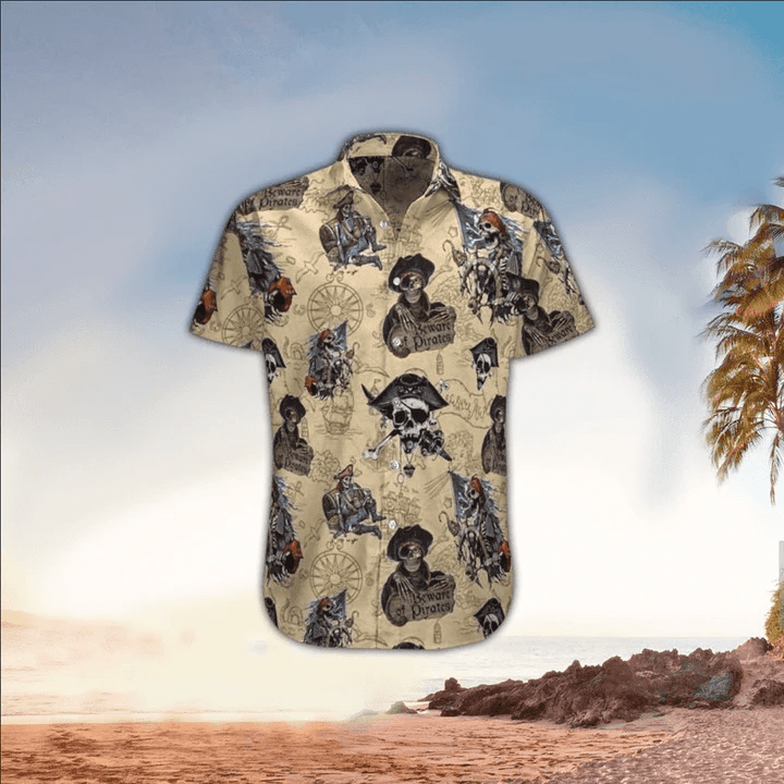 Skull Shirt, Skull Trendy Hawaiian Shirt For Skull Lovers, Trendy Hawaiian Shirt For Men, Women, Adult