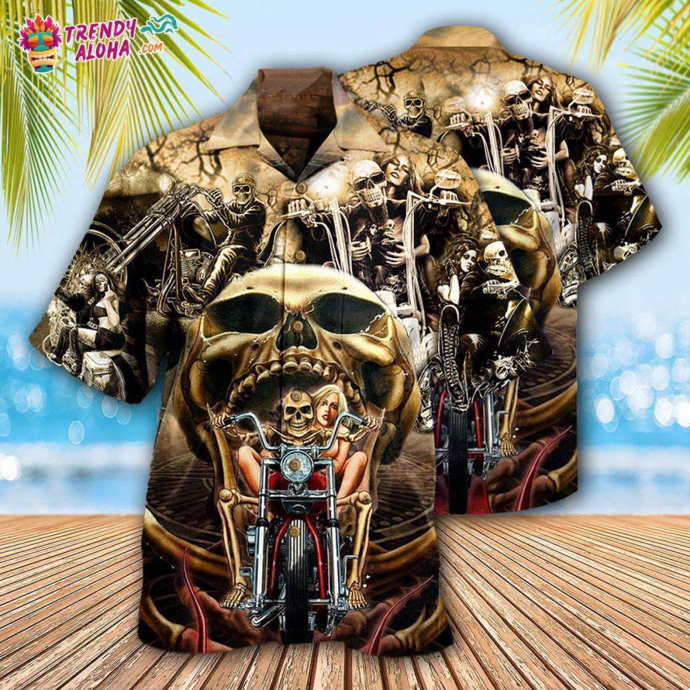 Skull Stay Wild Never Let Them Tame You Hawaiian Shirt – Trendy Aloha