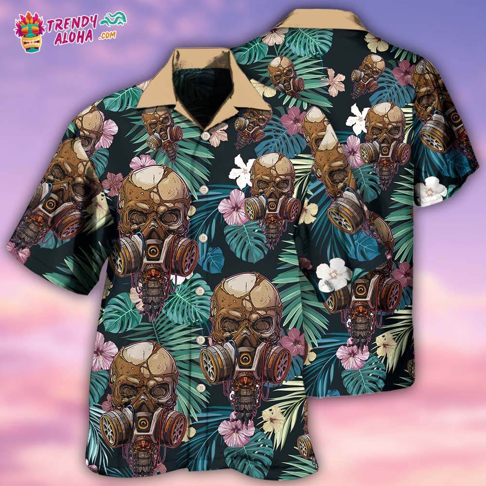 Skull Style Lover Skull Hawaiian Shirt – Trendy Aloha