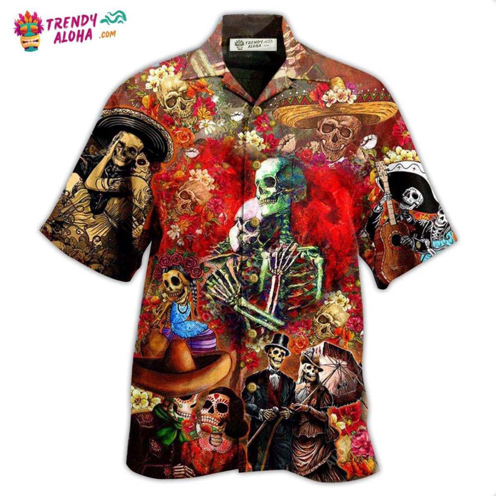Skull Until We Are Seperated By Death Hawaiian Shirt – Trendy Aloha Skull Until We Are Seperated By Death Hawaiian Shirt – Trendy Aloha