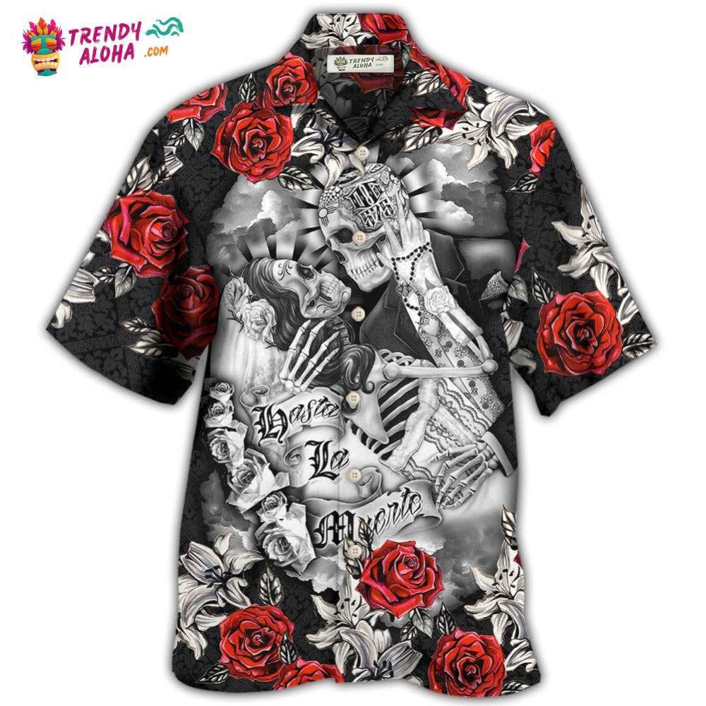 Skull Women’S Day, Valentine Gift’S Day Art Hawaiian Shirt – Trendy Aloha Skull Women’S Day, Valentine Gift’S Day Art Hawaiian Shirt – Trendy Aloha