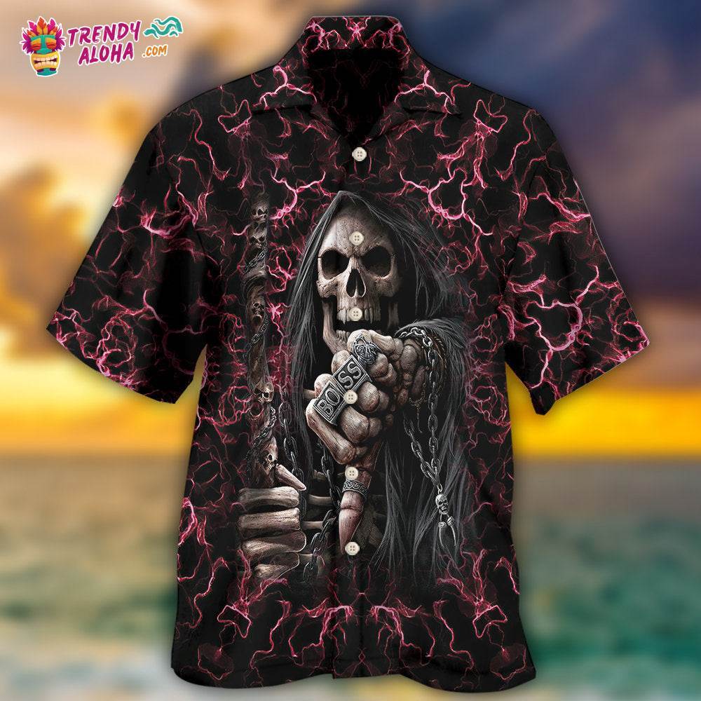 Skull Your First Mistake Hawaiian Shirt – Trendy Aloha