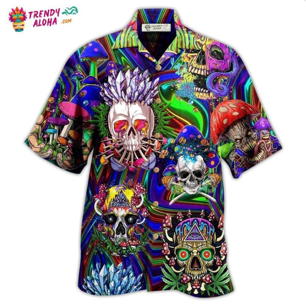 Skull You’Re Weird And I Like Hawaiian Shirt – Trendy Aloha Skull You’Re Weird And I Like Hawaiian Shirt – Trendy Aloha