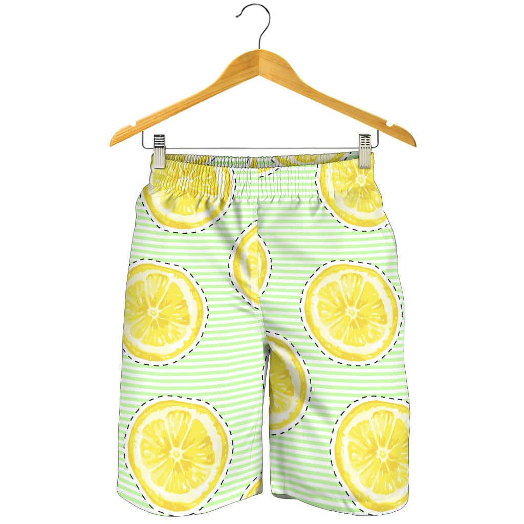 Slice Of Lemon Pattern For Men Women Kid Shorts
