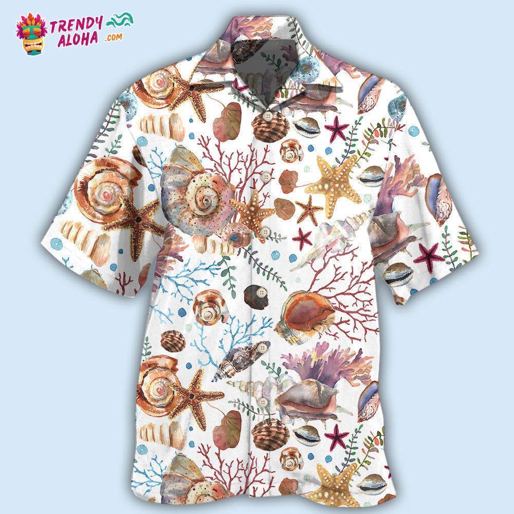 Snail Color Art Style Hawaiian Shirt – Trendy Aloha