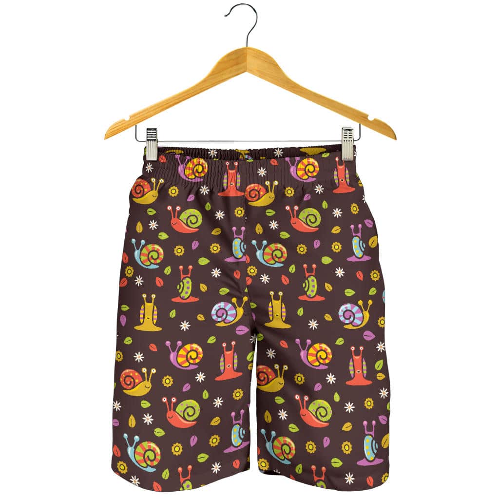 Snail Pattern Print Design 02 For Men Women Kid Shorts