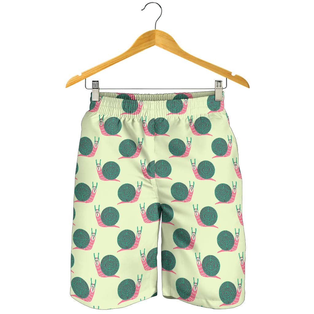 Snail Pattern Print Design 04 For Men Women Kid Shorts