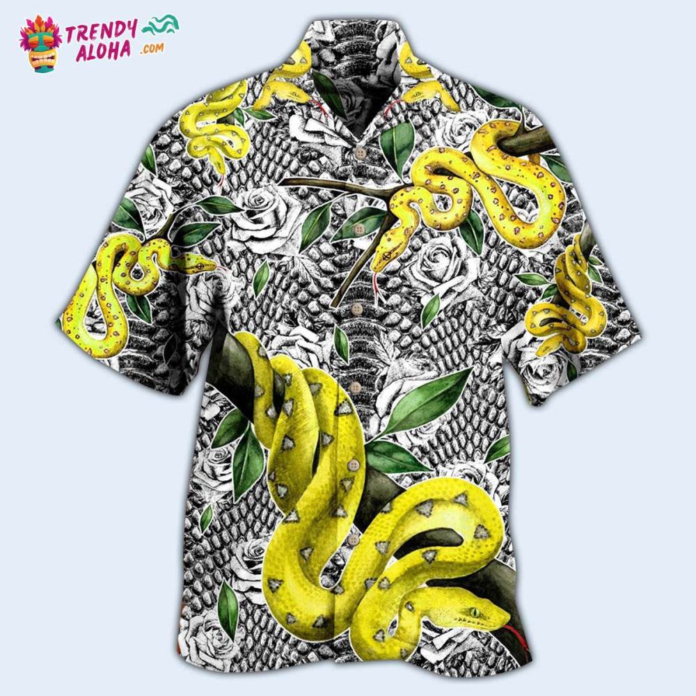 Snake Animals Awesome Snake Hawaiian Shirt – Trendy Aloha