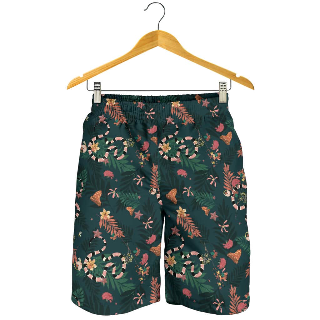 Snake Forest Pattern For Men Women Kid Shorts