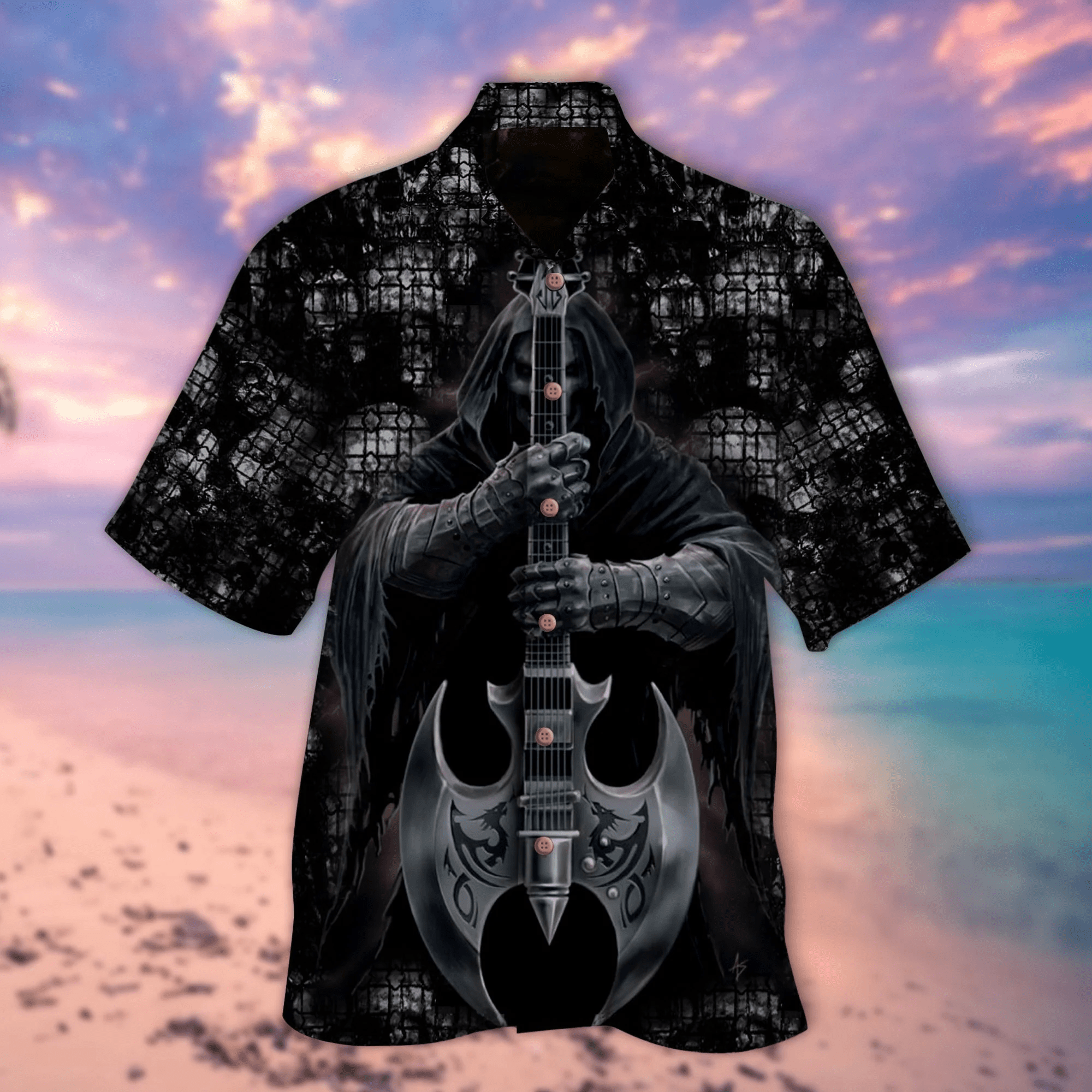 Snake Skin Skull Trendy Hawaiian Shirt, Skull Lover Trendy Hawaiian Shirt For Summer Gifts