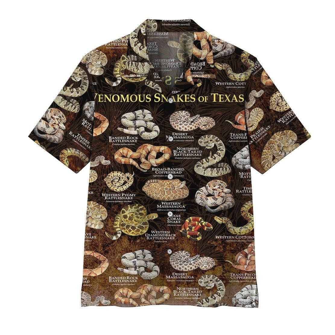 Snake Trendy Hawaiian Shirt