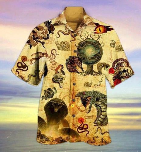 Snakes Always Bite Back Hawaiian Shirt Summer Gifts