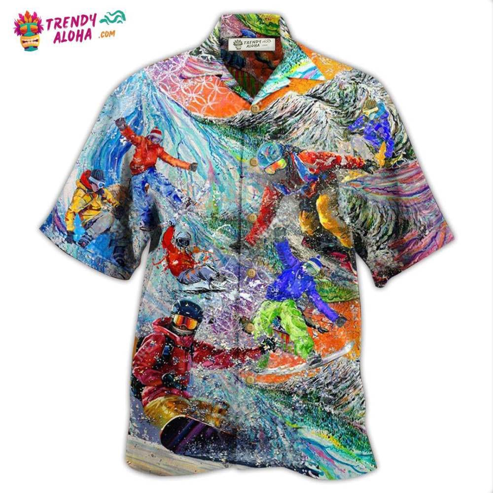 Snowboarding Dont Follow Me I Do Stupid Hawaiian Shirt – Trendy Aloha Snowboarding Dont Follow Me I Do Stupid Hawaiian Shirt – Trendy Aloha