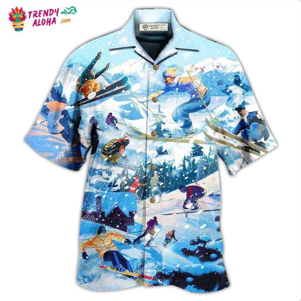 Snowboarding It’S Only Cold If You’Re Standing Still Hawaiian Shirt – Trendy Aloha Snowboarding It’S Only Cold If You’Re Standing Still Hawaiian Shirt – Trendy Aloha