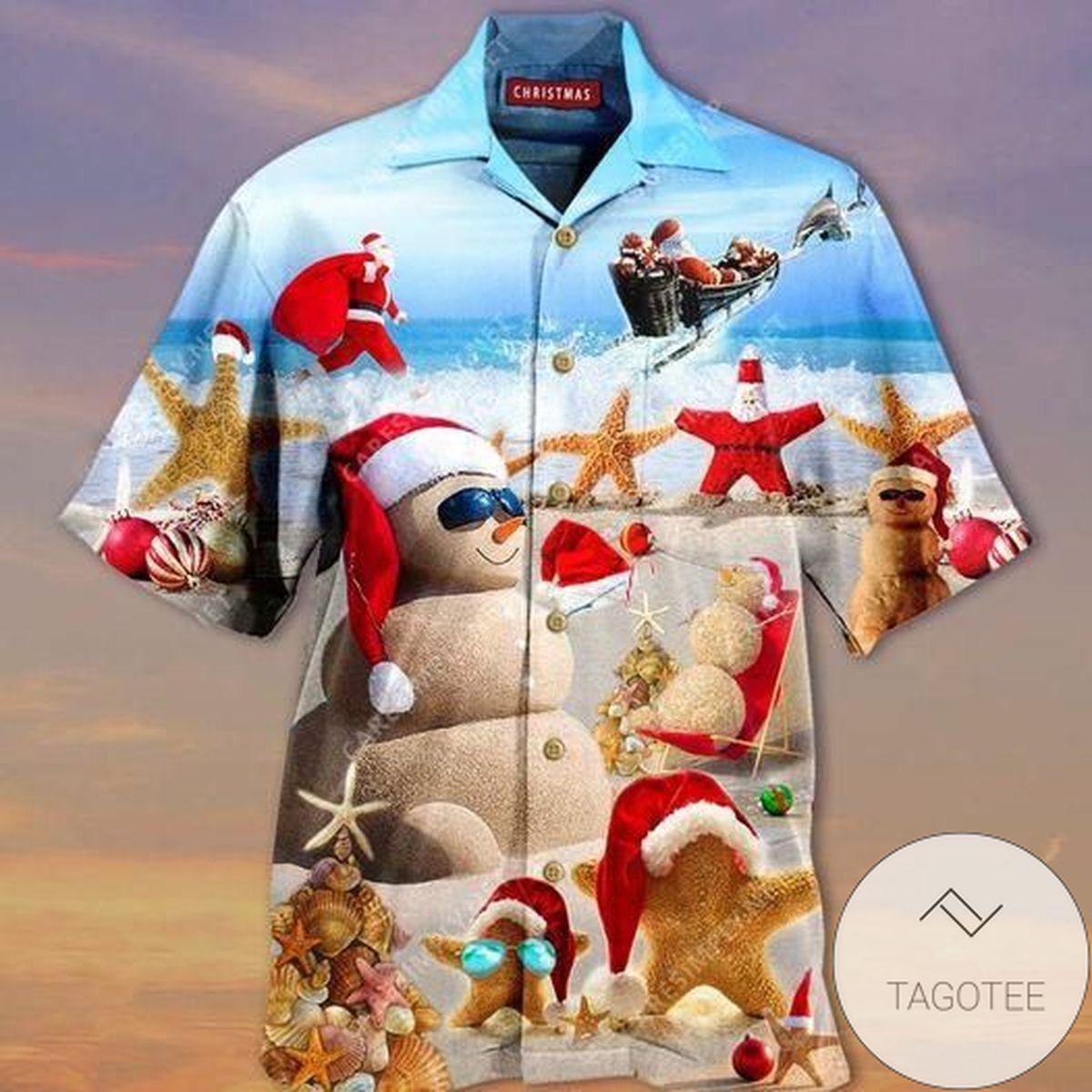 Snowman’s Beach Day Sunny Vibe Hawaiian Shirt Style