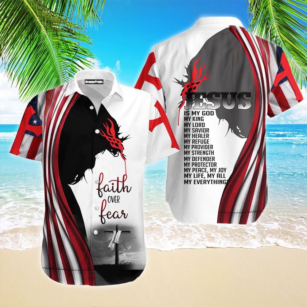 Son of Aloha: Jesus Inspired Tropical Shirt