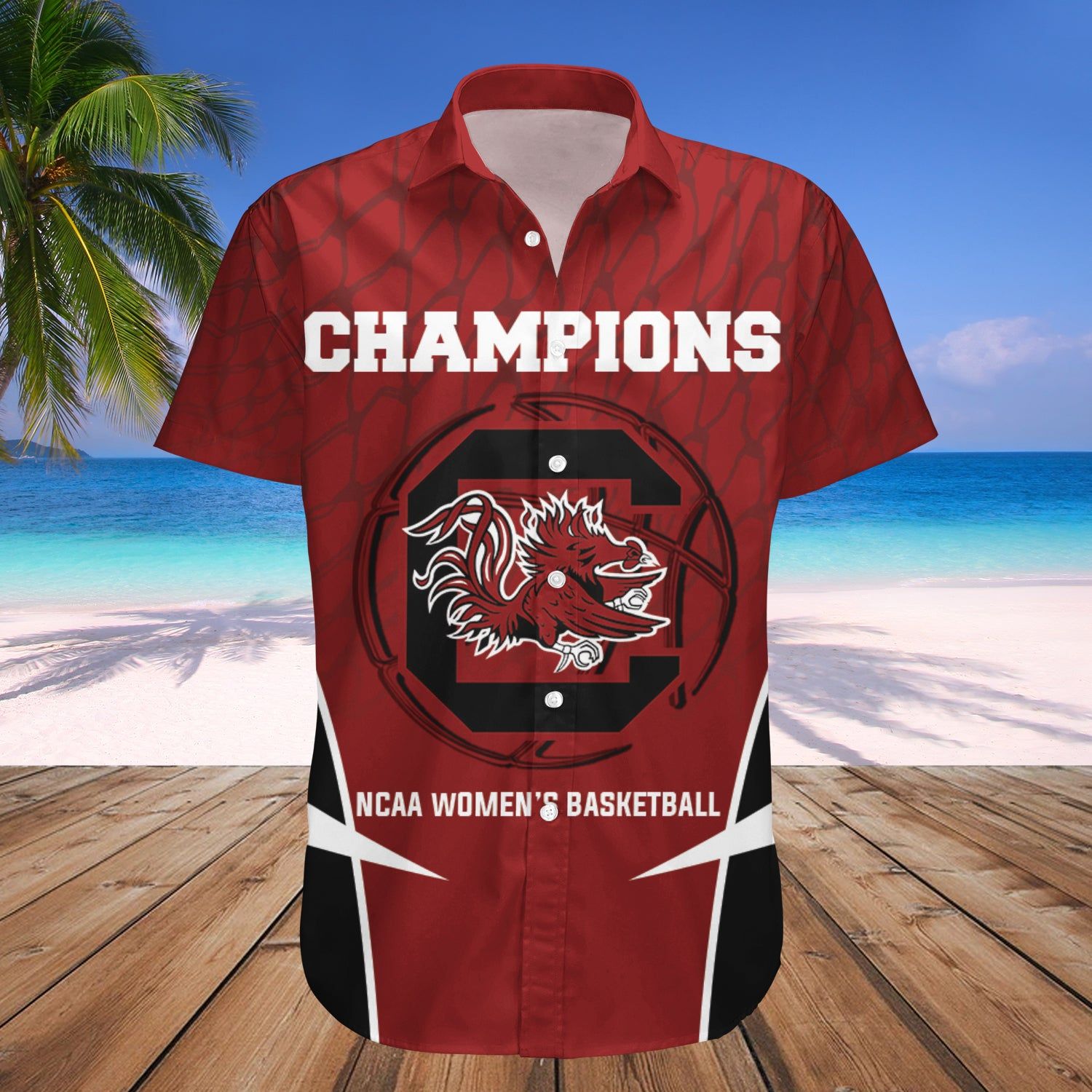 South Carolina Gamecocks Hawaii Shirt NCAA Women’S Basketball National Champions