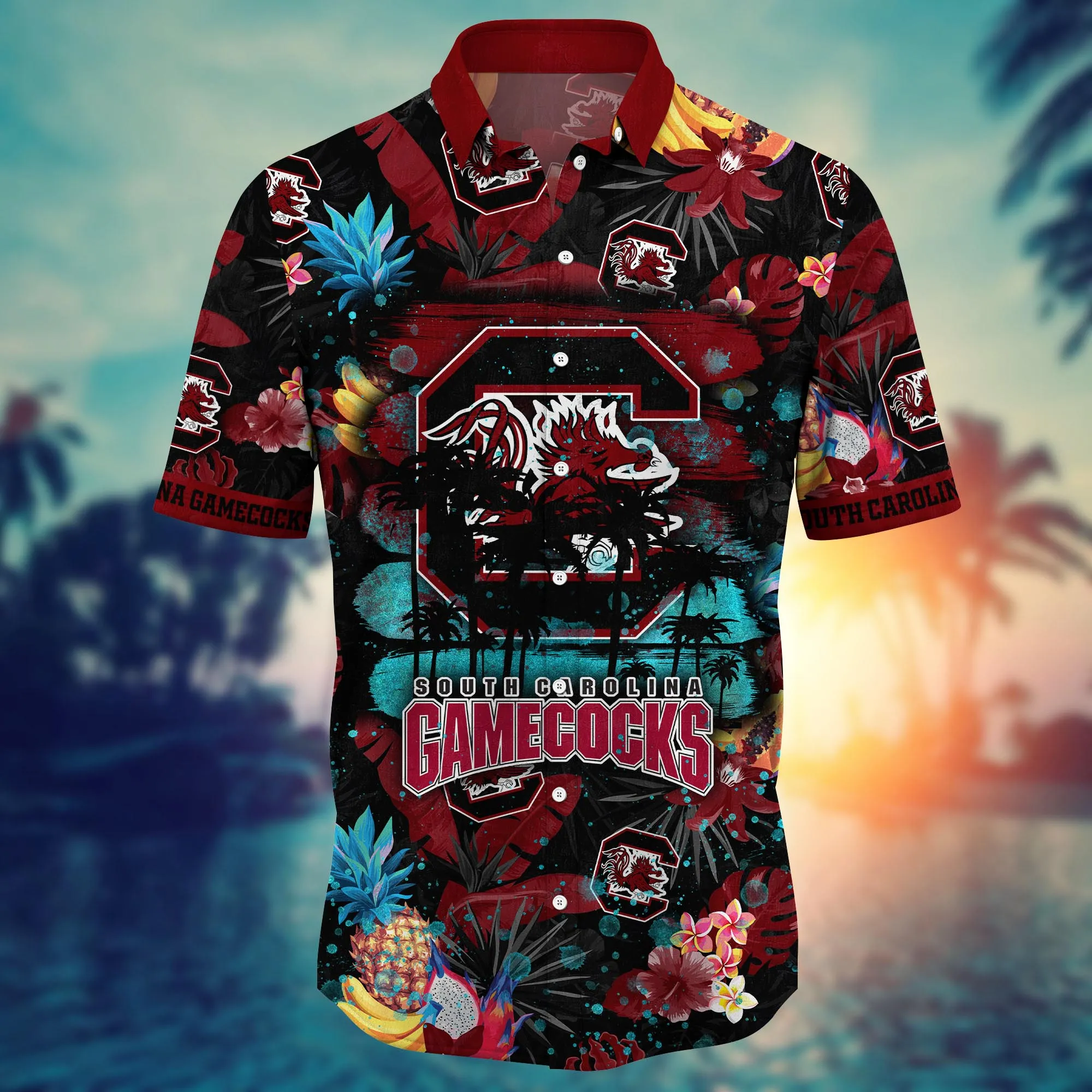 South Carolina Gamecocks NCAA Hawaiian Shirt Sunscreentime Aloha Shirt