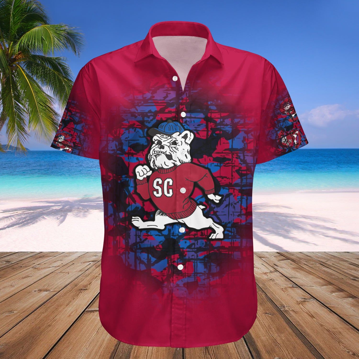 South Carolina State Bulldogs Hawaii Shirt Camouflage Vintage – NCAA