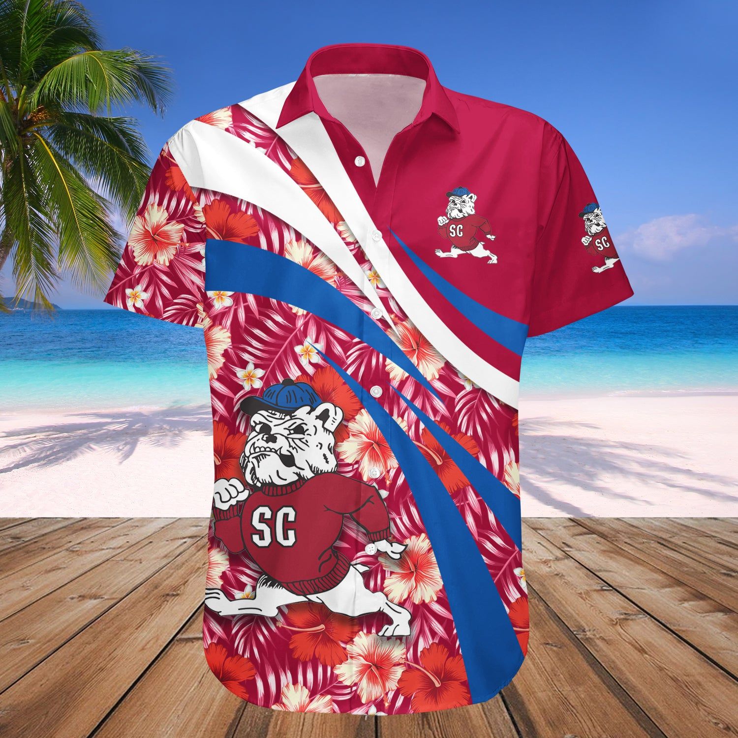 South Carolina State Bulldogs Hawaii Shirt Hibiscus Sport Style – NCAA
