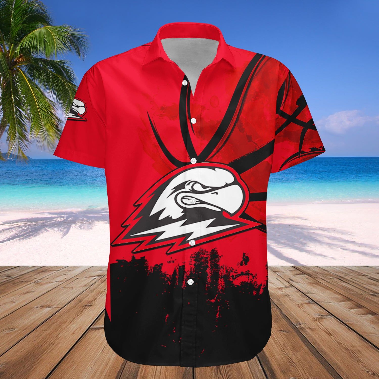 Southern Utah Thunderbirds Hawaii Shirt Basketball Net Grunge Pattern – NCAA