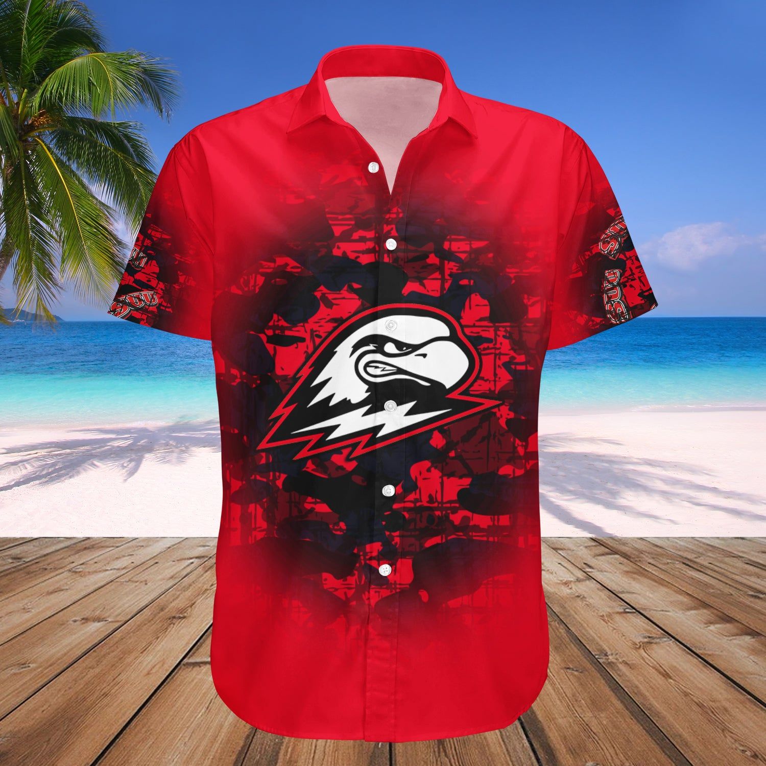 Southern Utah Thunderbirds Hawaii Shirt Camouflage Vintage – NCAA