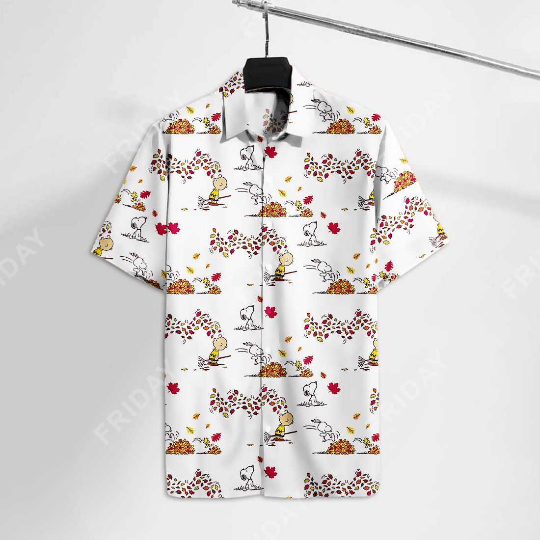 Sp Hawaiian Shirt Tp Sp And His Friends In Autumn Hawaii Tshirt