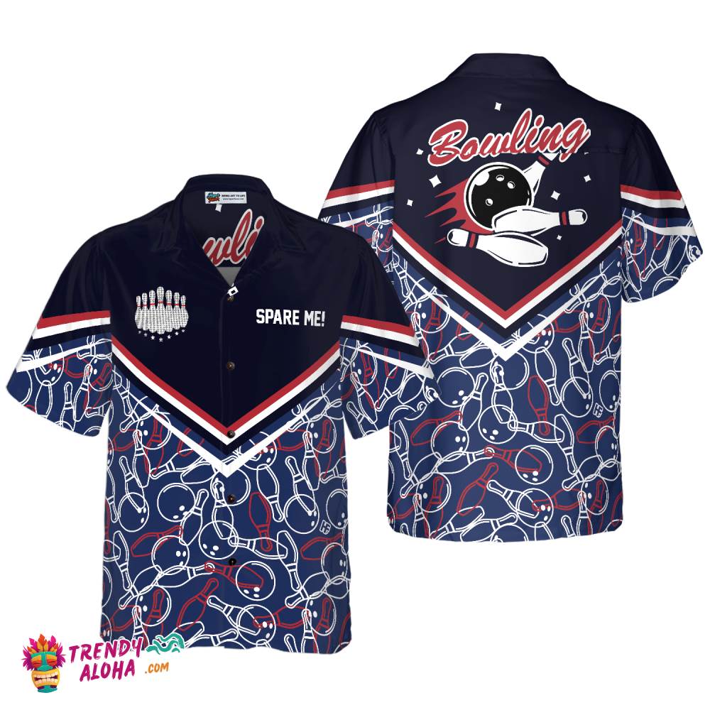 Spare Me Bowling Hawaiian Shirt Spare Me Bowling Hawaiian Shirt