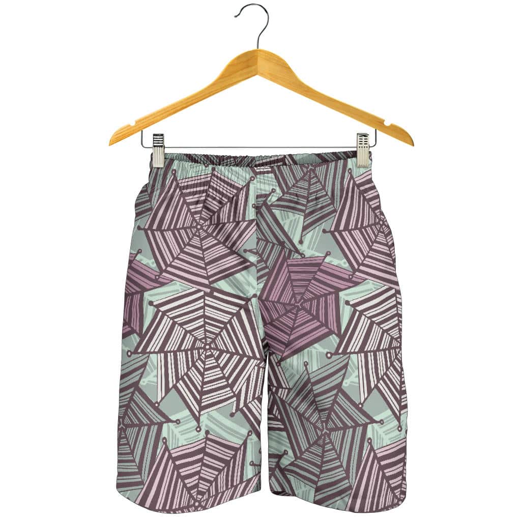 Spider Web Cobweb Design Color Pattern For Men Women Kid Shorts
